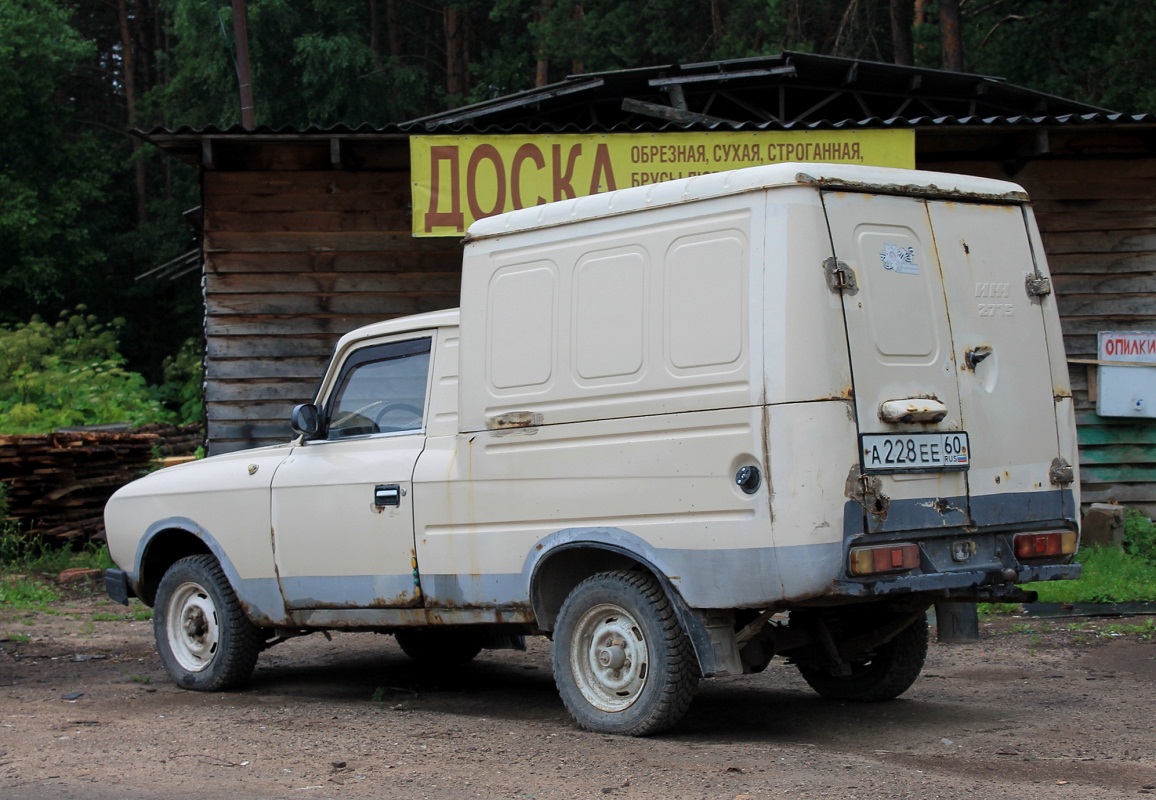 Псковская область, № А 228 ЕЕ 60 — Иж-2715-01 '82-01