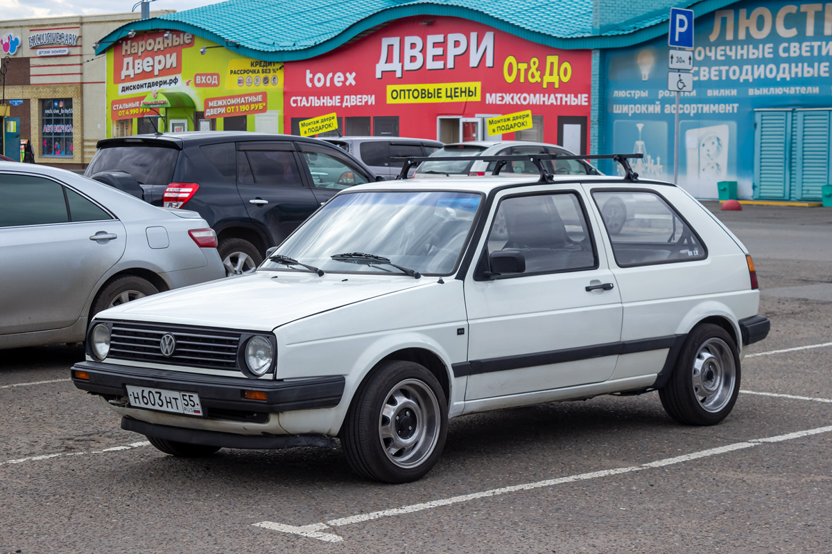Омская область, № Н 603 НТ 55 — Volkswagen Golf (Typ 19) '83-92