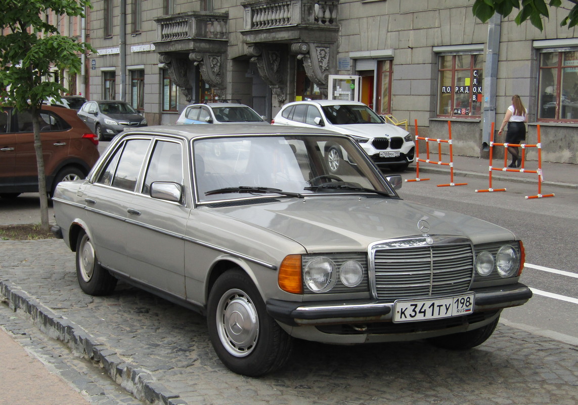 Санкт-Петербург, № К 341 ТУ 198 — Mercedes-Benz (W123) '76-86