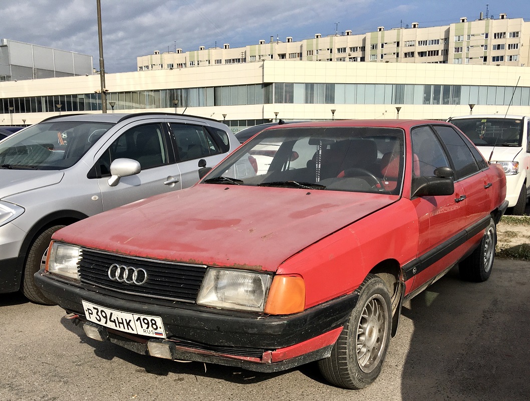 Санкт-Петербург, № Р 394 НК 198 — Audi 100 (C3) '82-91