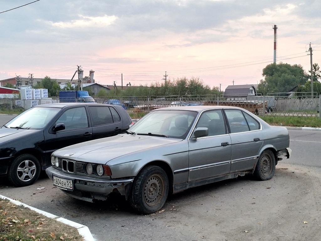 Тверская область, № С 604 ЕН 51 — BMW 5 Series (E34) '87-96