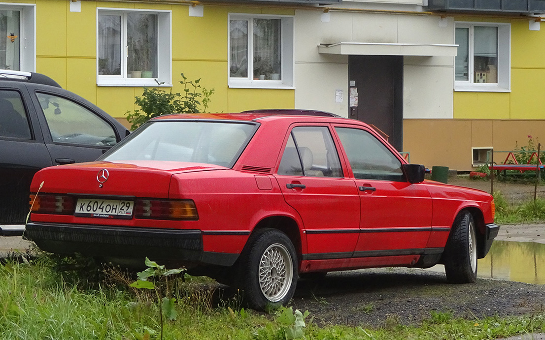 Архангельская область, № К 604 ОН 29 — Mercedes-Benz (W201) '82-93