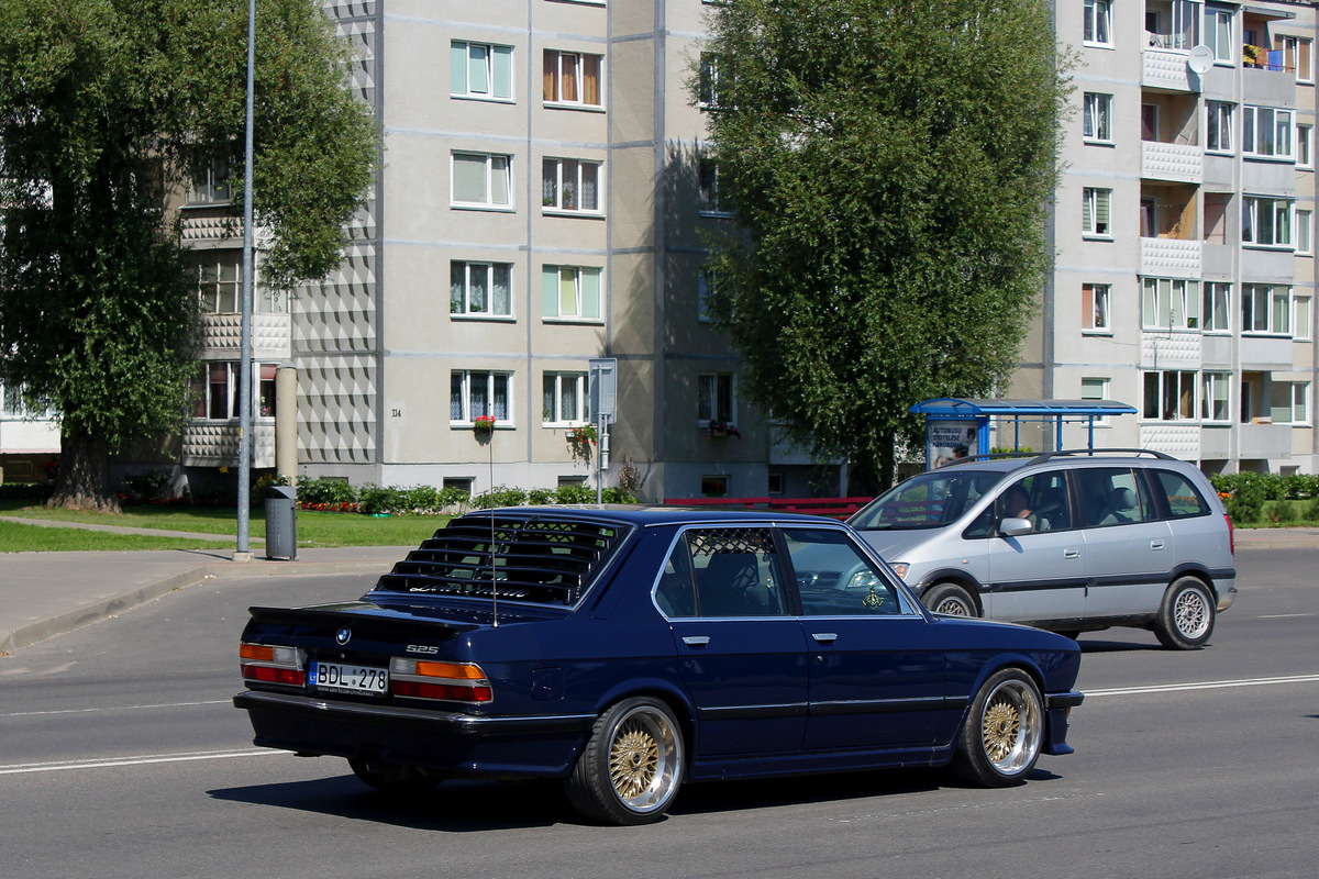 Литва, № BDL 278 — BMW 5 Series (E28) '82-88