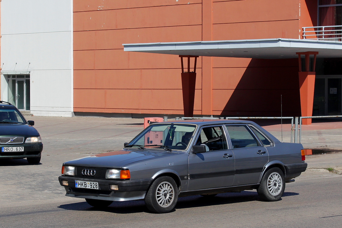 Литва, № HKB 928 — Audi 80 (B2) '78-86