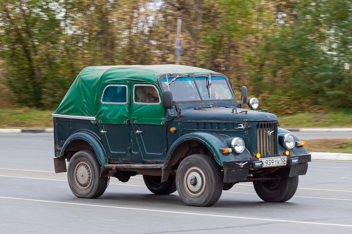 Омская область, № К 939 ТК 55 — ГАЗ-69А '53-73