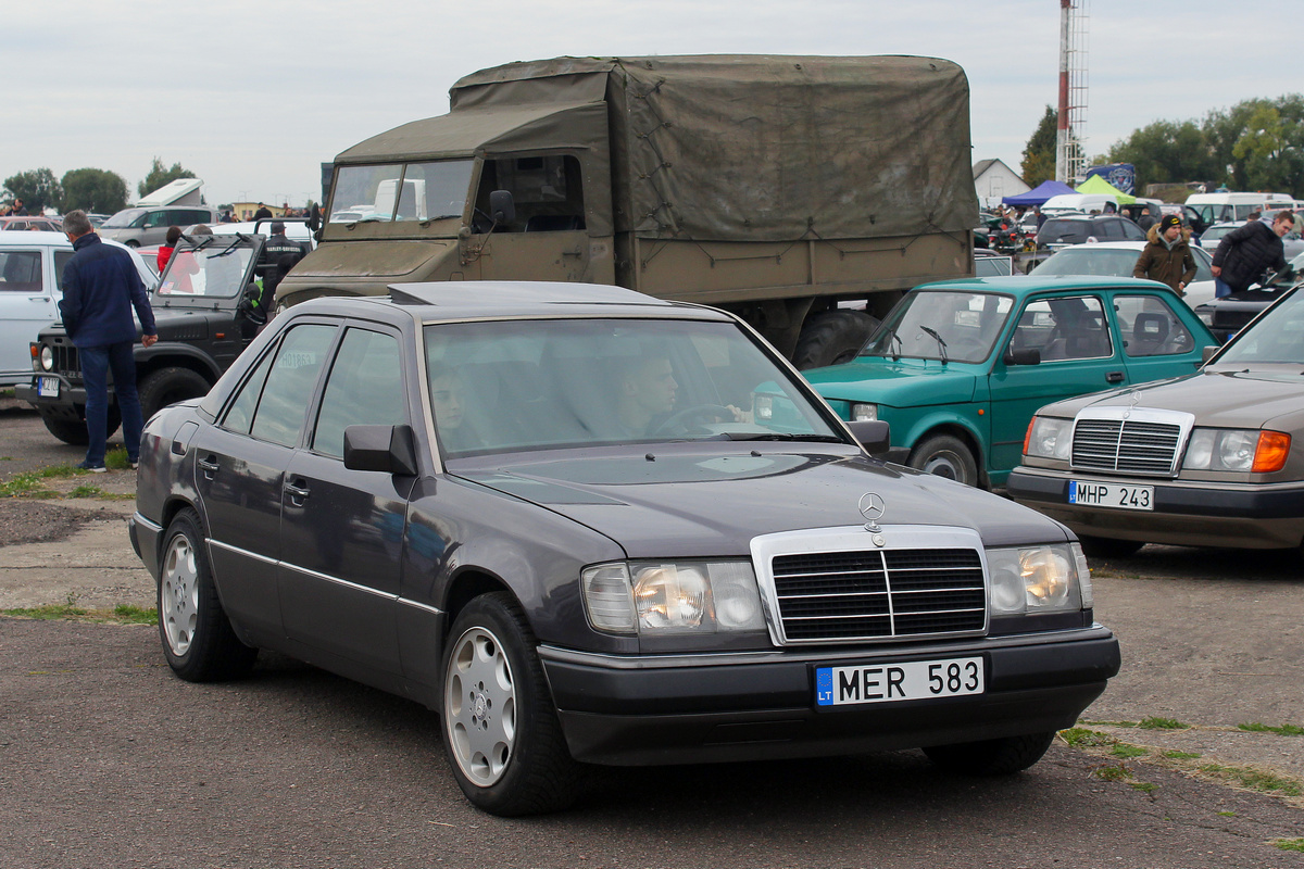 Литва, № MER 583 — Mercedes-Benz (W124) '84-96; Литва — Retro mugė 2022 ruduo