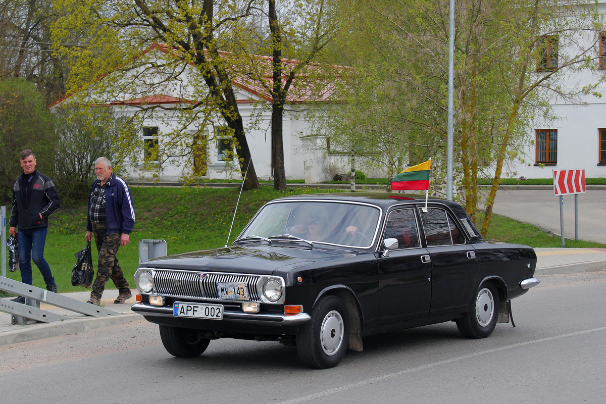 Литва, № APF 002 — ГАЗ-24-10 Волга '85-92; Литва — Mes važiuojame 2022