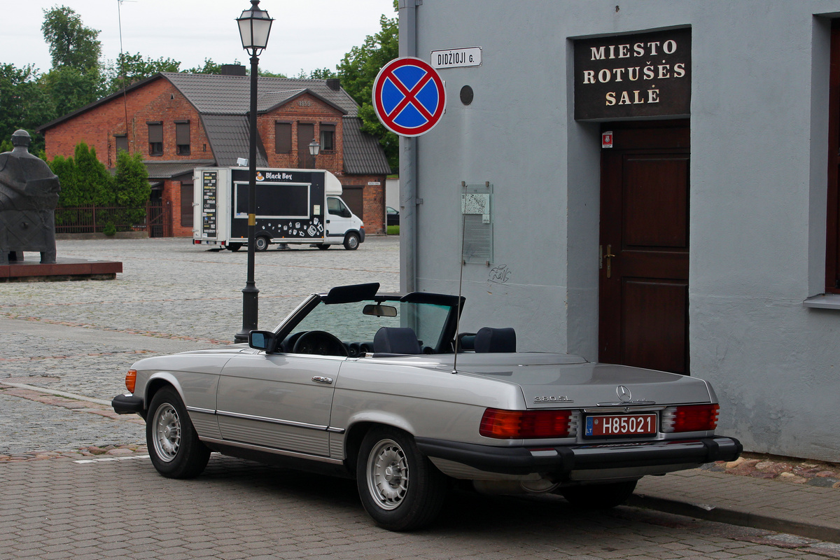 Литва, № H85021 — Mercedes-Benz (R107/C107) '71-89