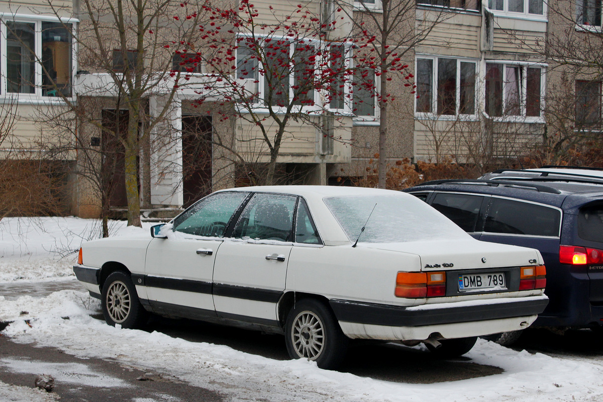 Литва, № DMB 789 — Audi 100 (C3) '82-91