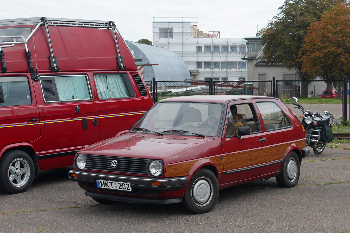 Литва, № MKT 202 — Volkswagen Golf (Typ 19) '83-92; Литва — Retro mugė 2022 ruduo