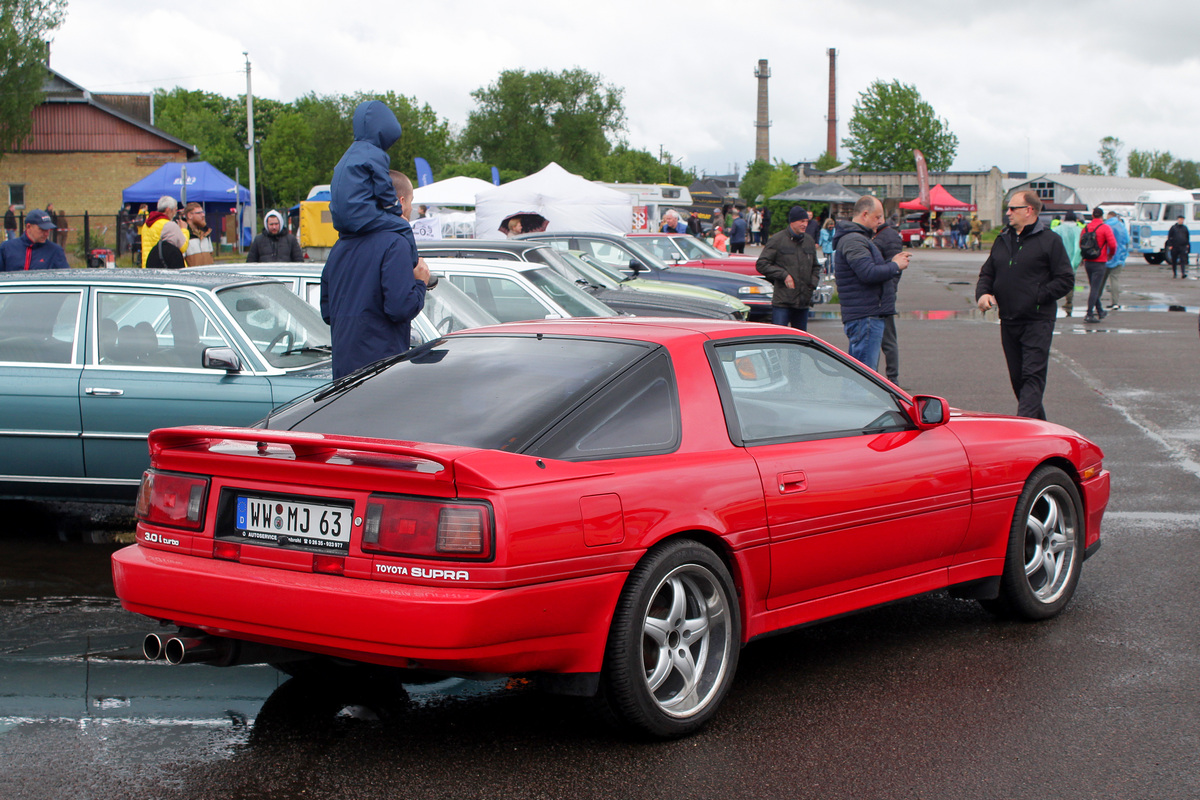 Германия, № WW-MJ 63 — Toyota Supra (A70) '86-93; Литва — Retro mugė 2022