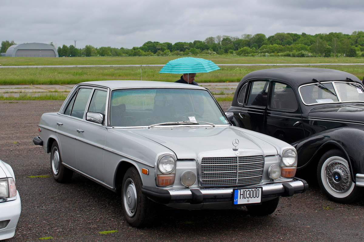 Литва, № H03000 — Mercedes-Benz (W114/W115) '72-76; Литва — Retro mugė 2022