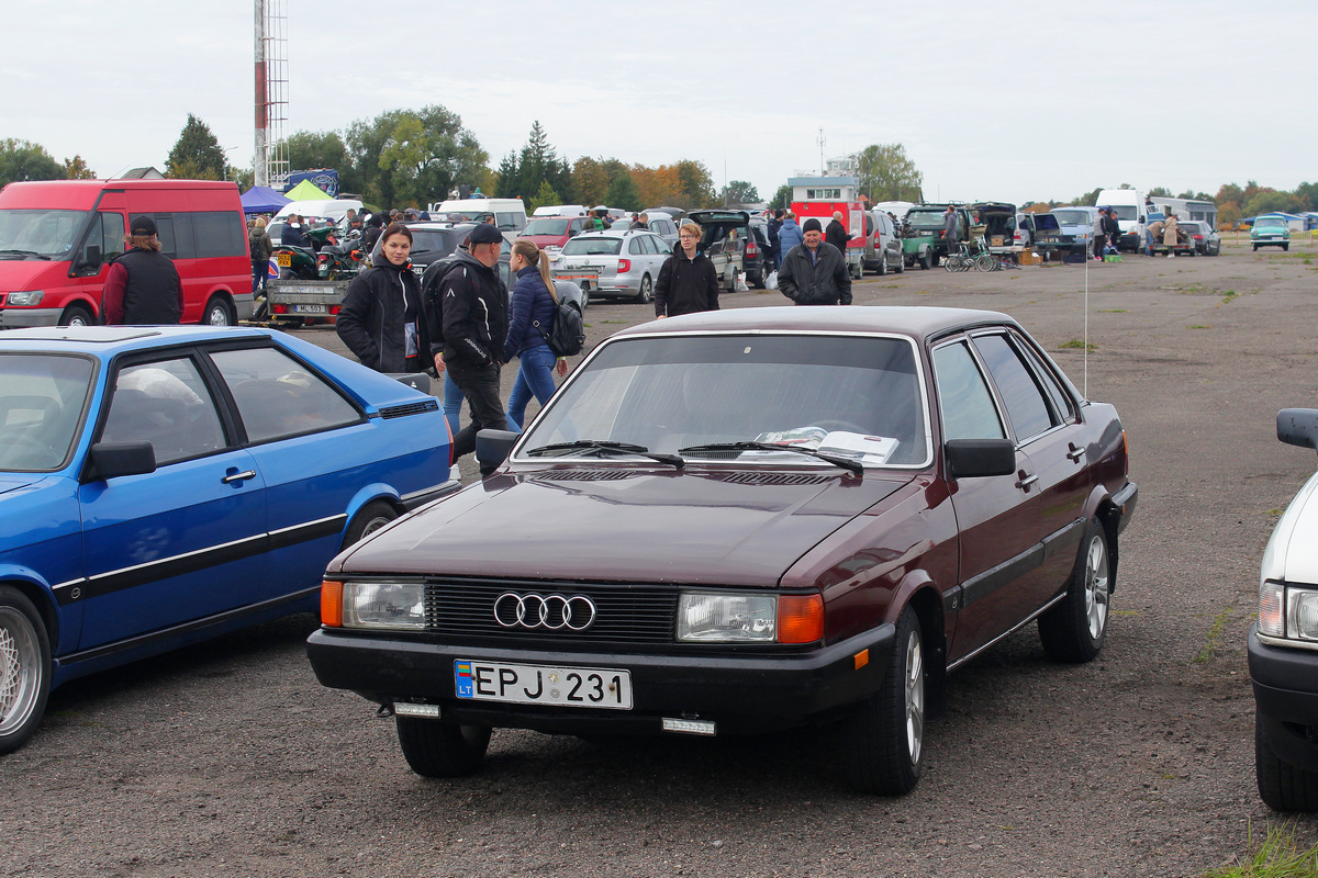 Литва, № EPJ 231 — Audi 80 (B2) '78-86; Литва — Retro mugė 2022 ruduo