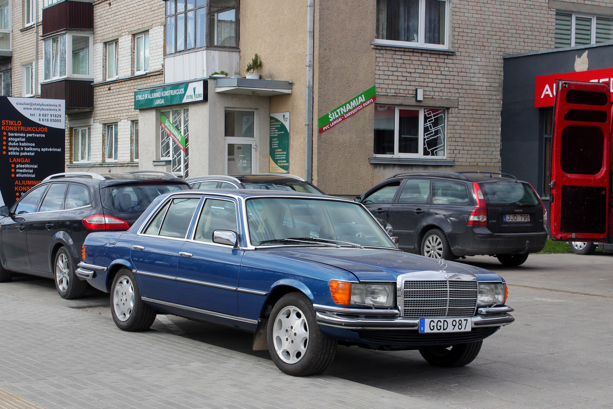 Швеция, № GGD 987 — Mercedes-Benz (W116) '72-80