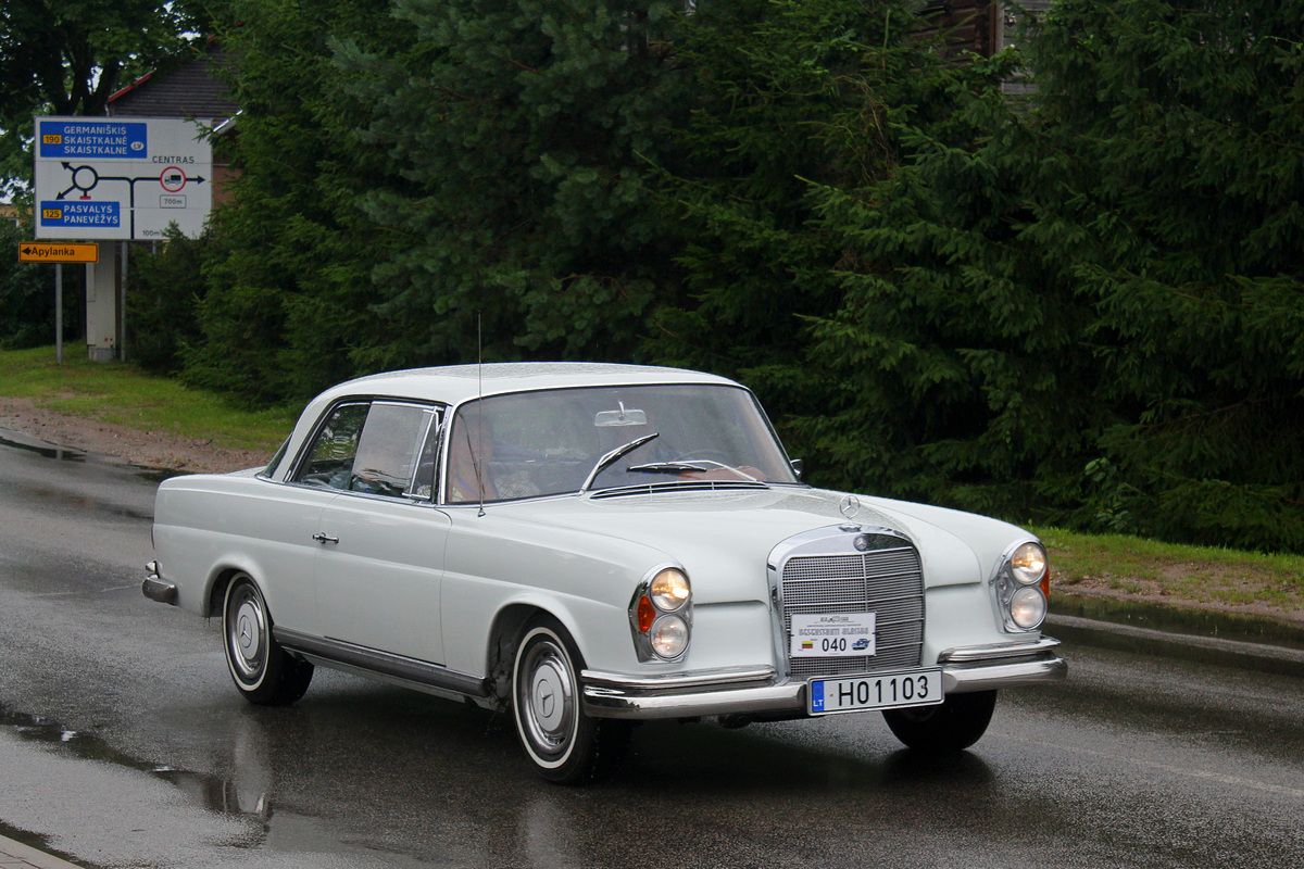Литва, № H01103 — Mercedes-Benz (W111/W112) '59-65; Литва — Nesenstanti klasika 2022