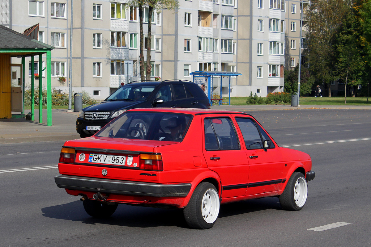 Литва, № GKV 953 — Volkswagen Jetta Mk2 (Typ 16) '84-92