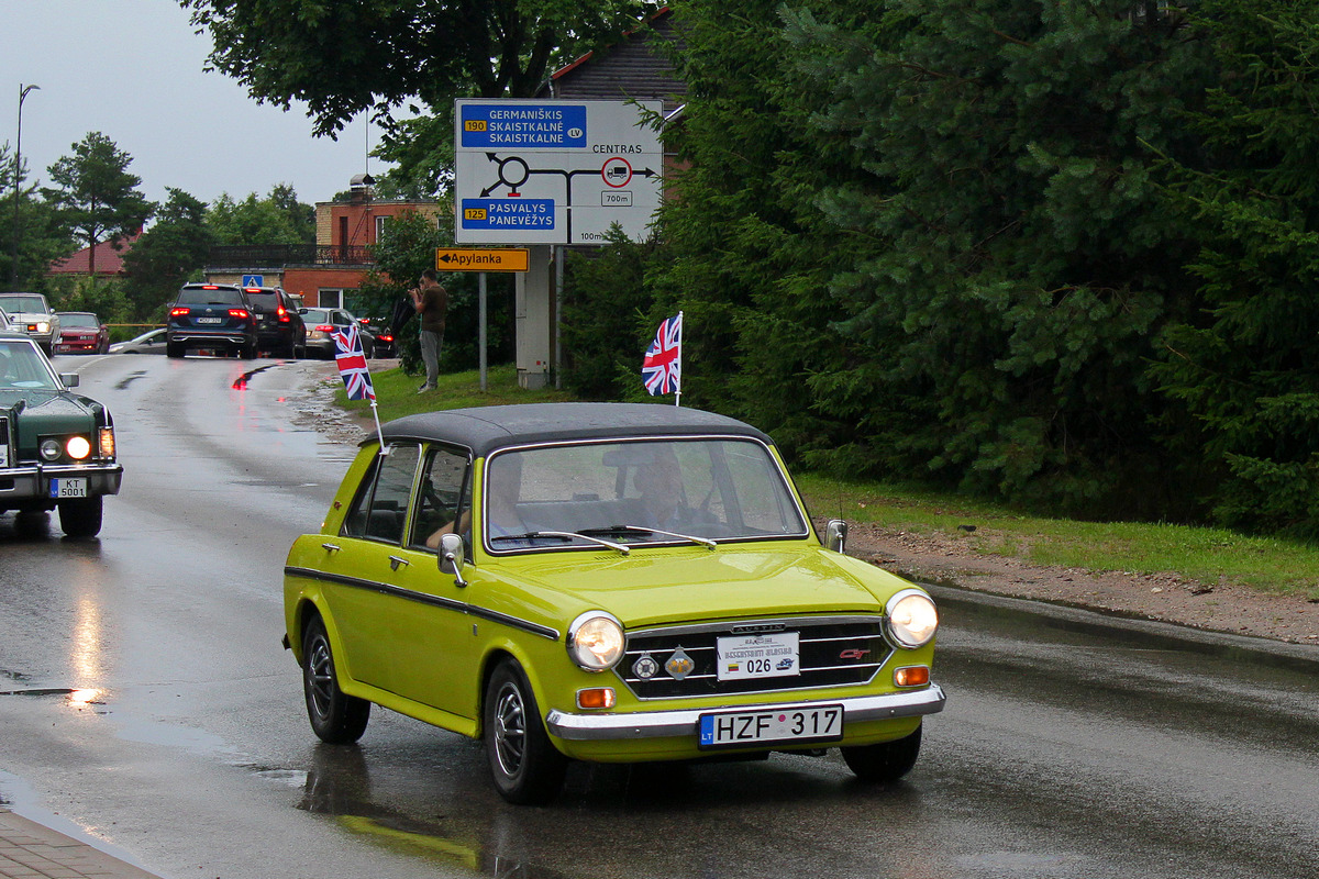 Литва, № HZF 317 — Austin 1300 4-door Saloon '67-74; Литва — Nesenstanti klasika 2022