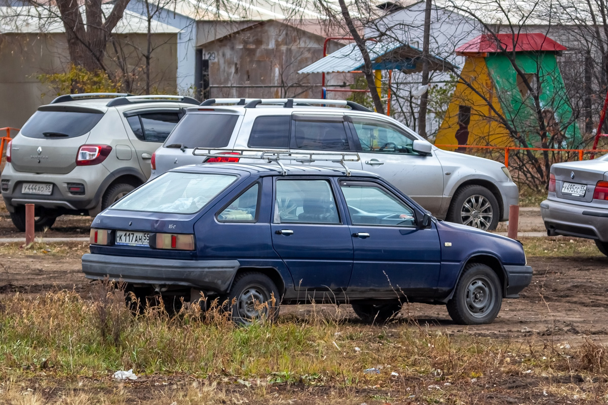 Омская область, № К 117 АН 55 — Иж-2126 Орбита/Ода '90-05