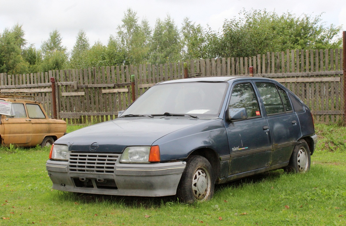 Псковская область, № (60) Б/Н 0038 — Opel Kadett (E) '84-95