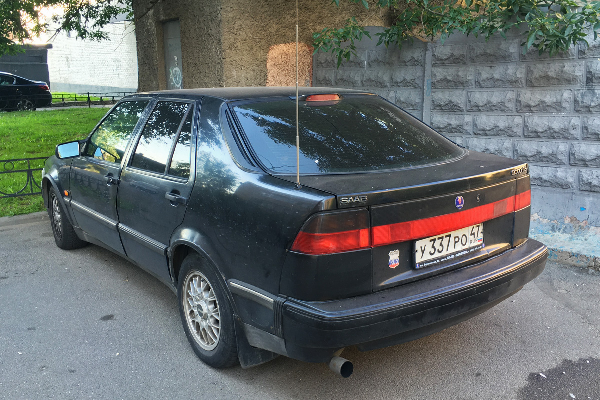 Ленинградская область, № У 337 РО 47 — Saab 9000 '84-98