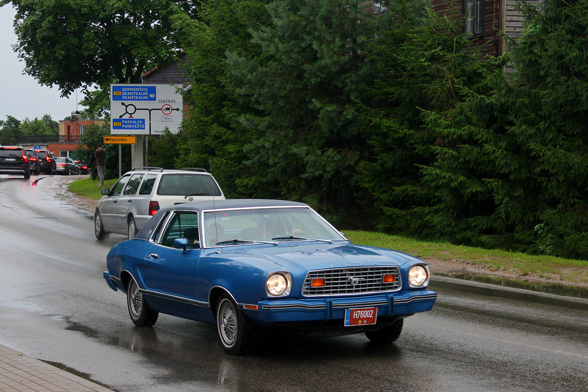 Литва, № H76002 — Ford Mustang (2G) '74-78; Литва — Nesenstanti klasika 2022