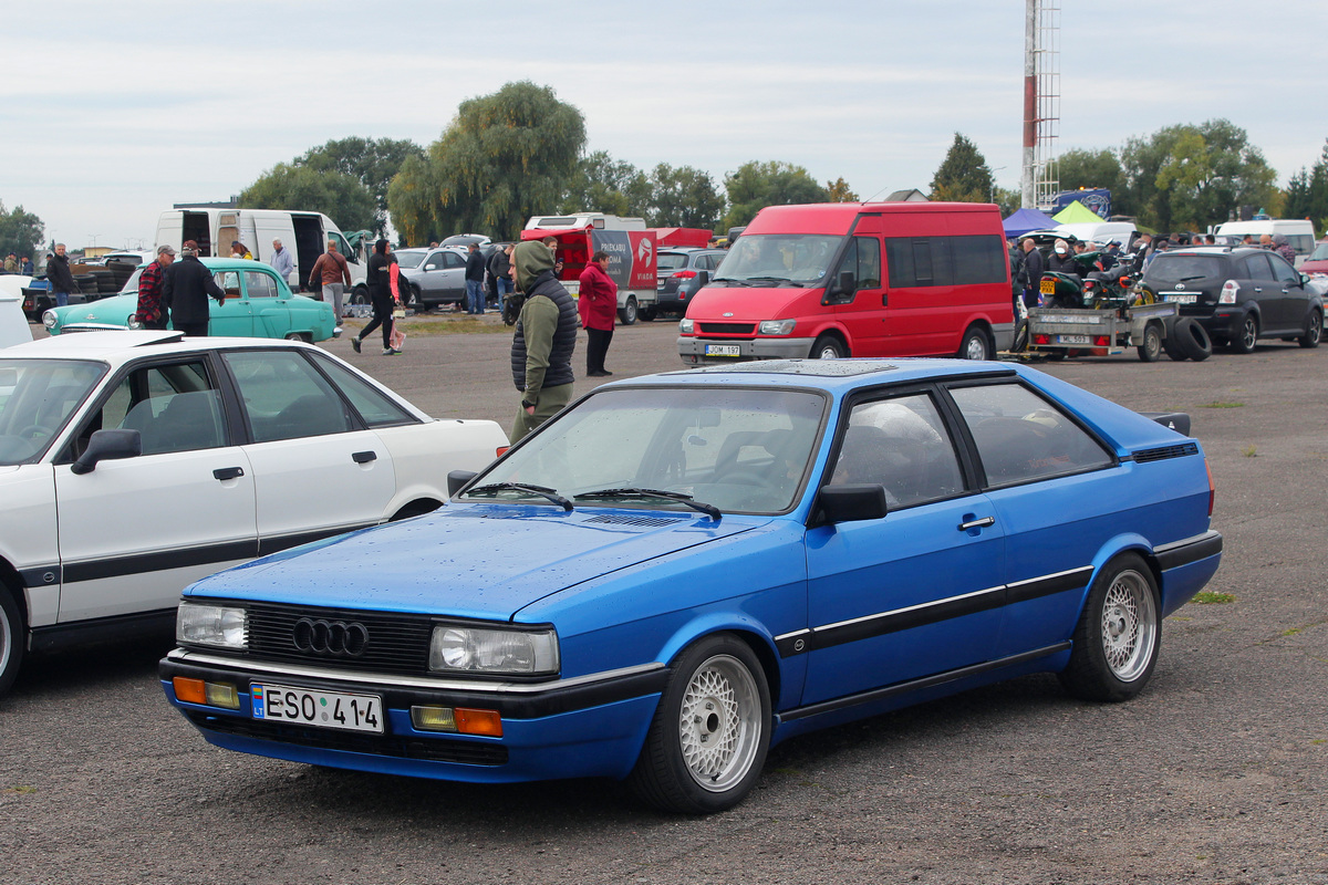 Литва, № ESO 414 — Audi Coupe (81,85) '80-84; Литва — Retro mugė 2022 ruduo