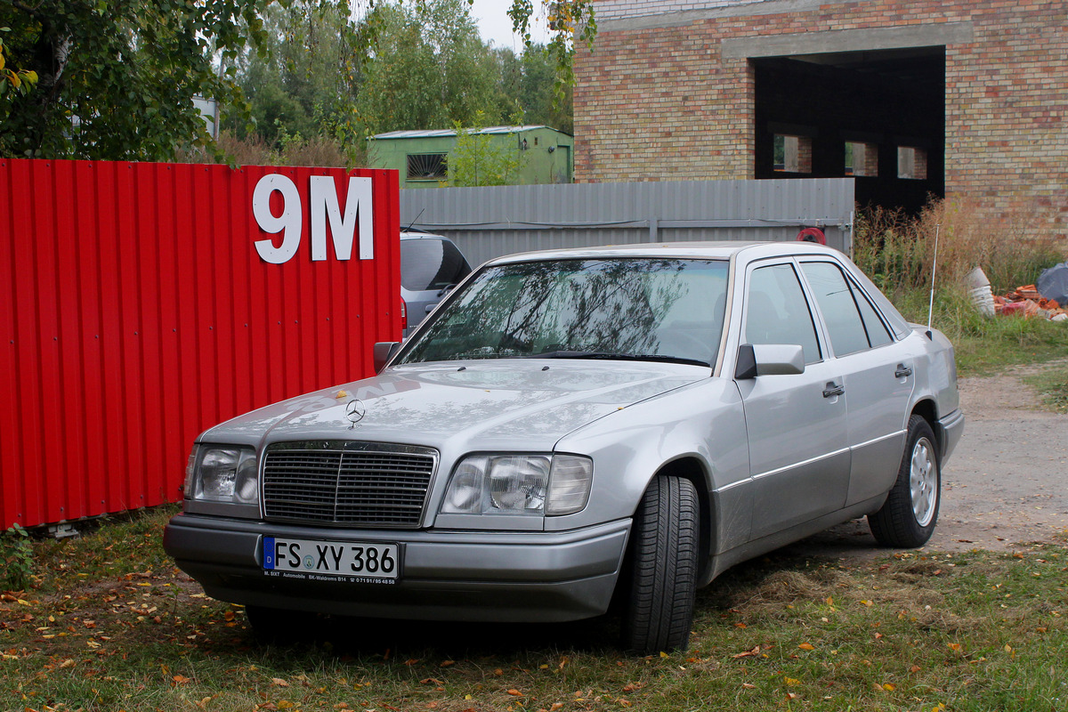 Германия, № FS-XY 386 — Mercedes-Benz (W124) '84-96