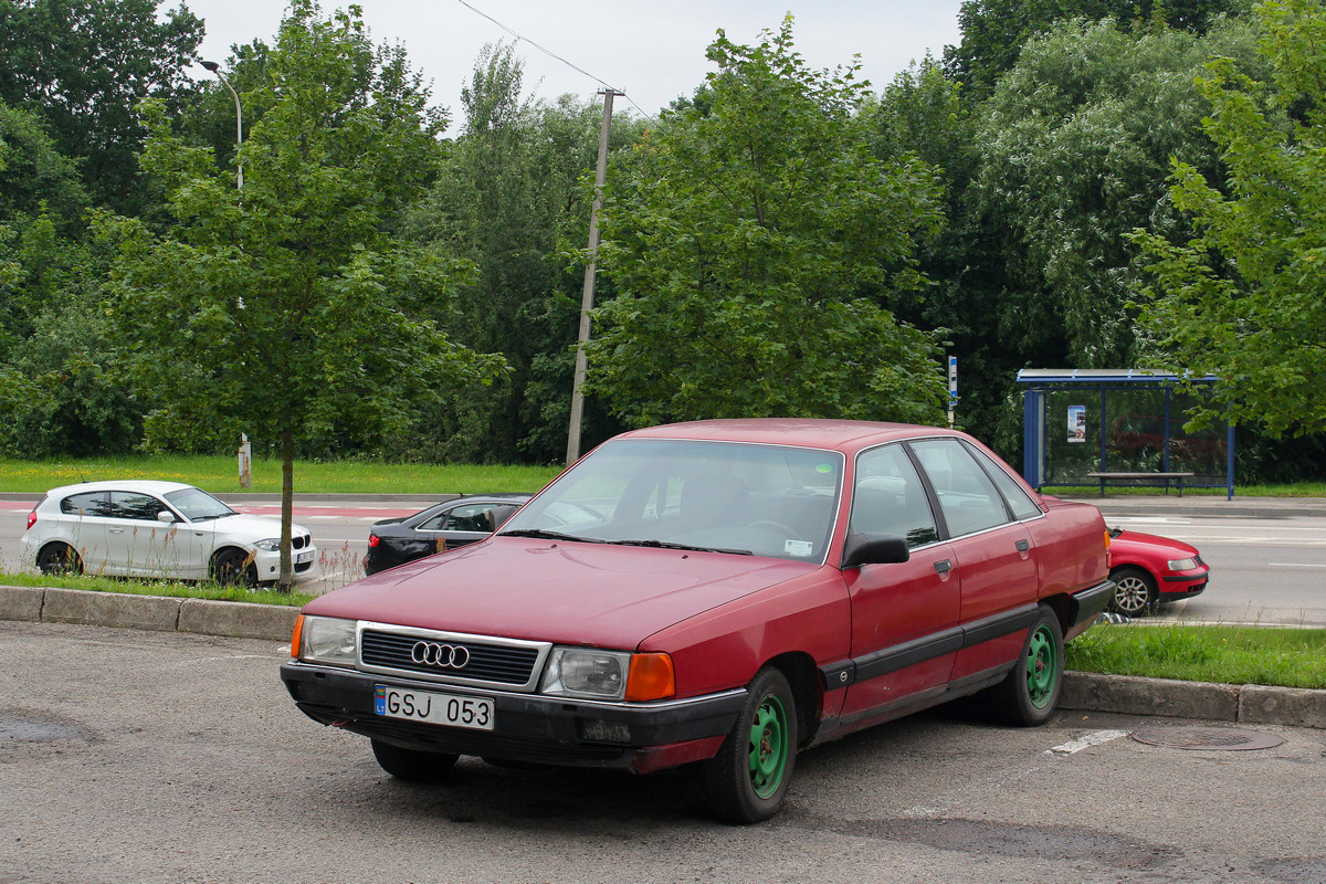 Литва, № GSJ 053 — Audi 100 (C3) '82-91
