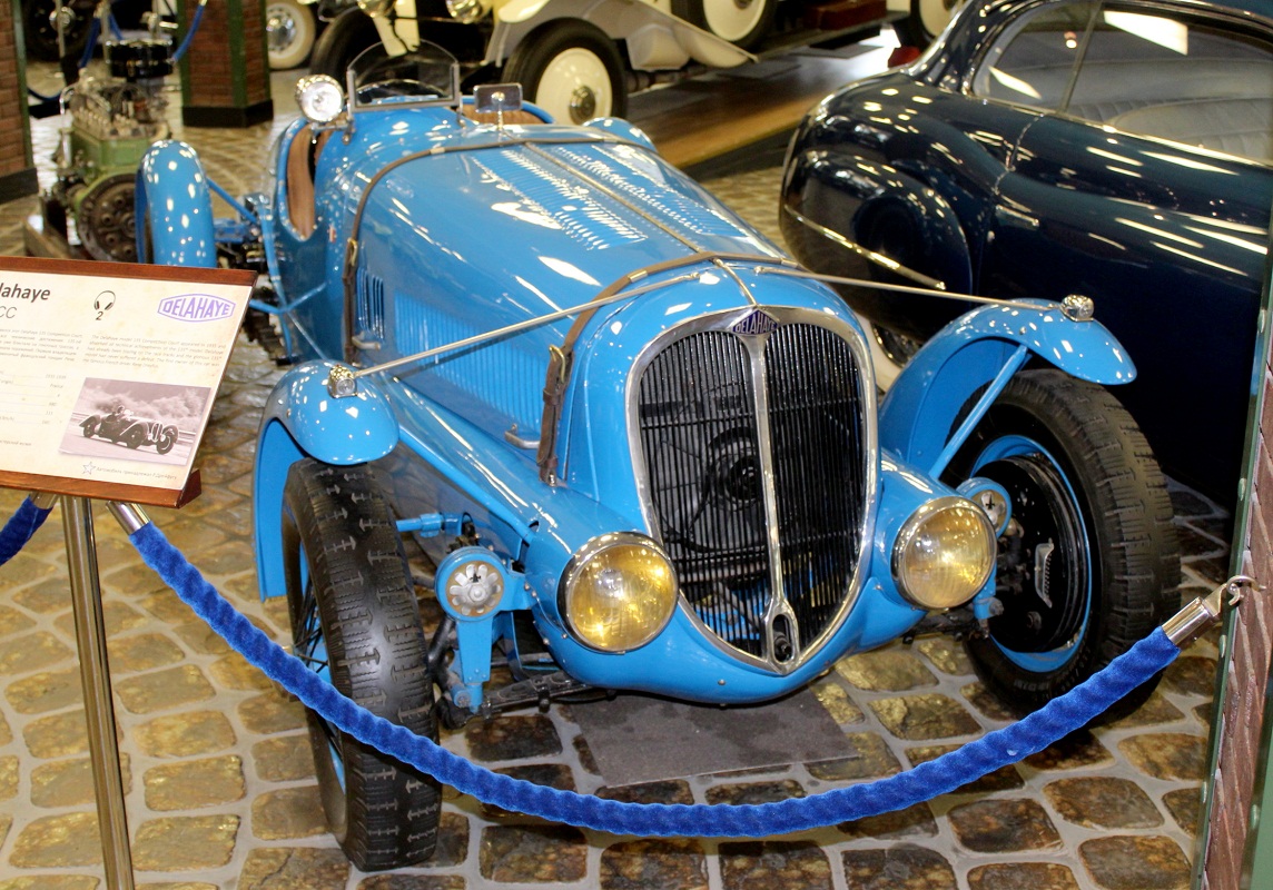 Московская область, № (50) Б/Н 0219 — Delahaye 135 CC '35-39