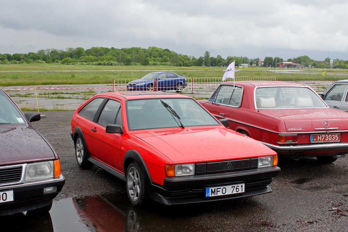 Литва, № MFO 761 — Volkswagen Scirocco (2G) '81-92; Литва — Retro mugė 2022