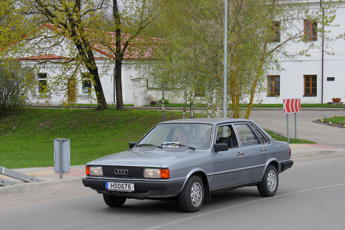 Литва, № H00676 — Audi 80 (B2) '78-86; Литва — Mes važiuojame 2022