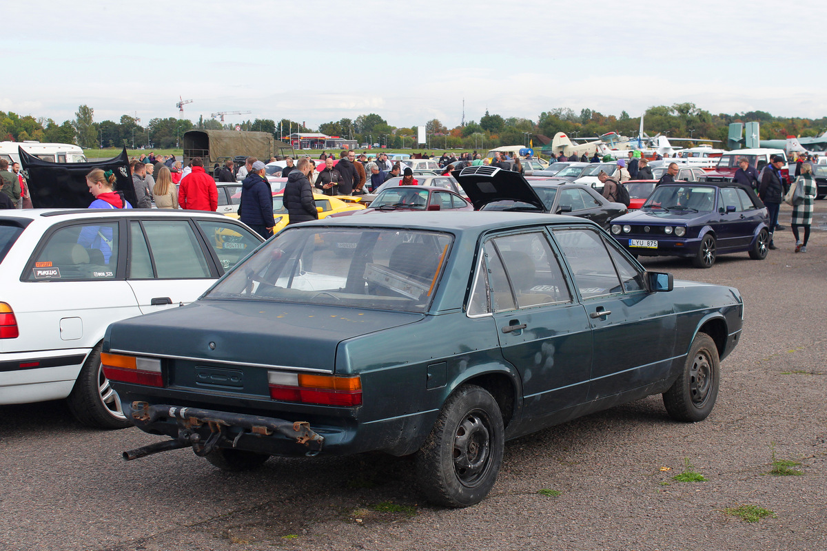 Литва, № DLK 800 — Audi 100 (C2) '76-83; Литва — Retro mugė 2022 ruduo