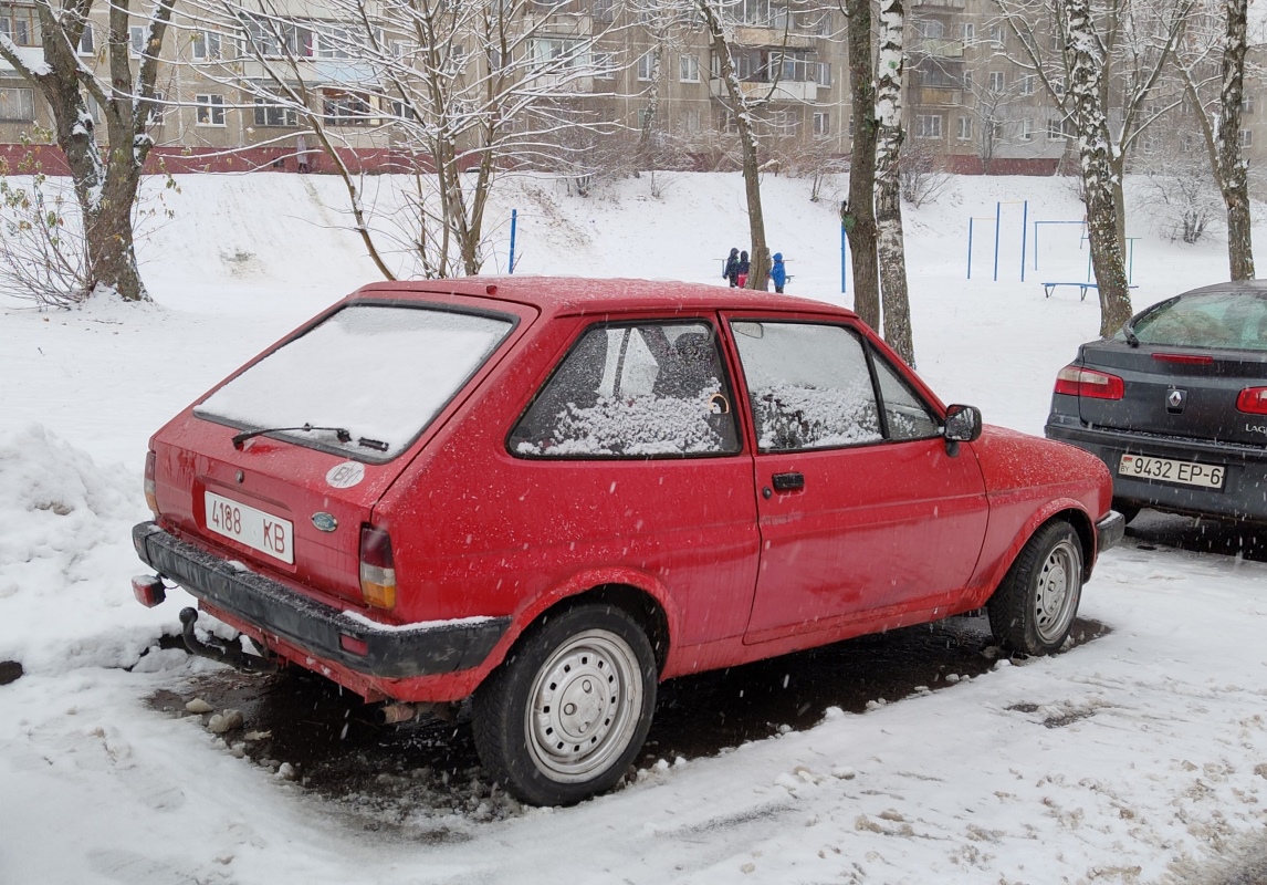Минск, № 4188 КВ — Ford Fiesta MkII '83-89