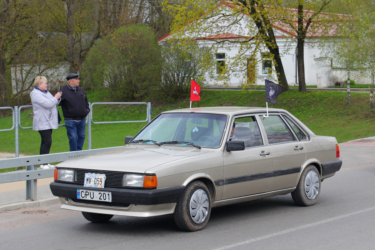 Литва, № CPU 201 — Audi 80 (B2) '78-86; Литва — Mes važiuojame 2022