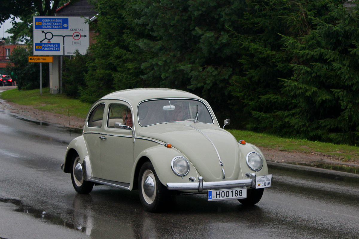 Литва, № H00188 — Volkswagen Käfer (общая модель); Литва — Nesenstanti klasika 2022
