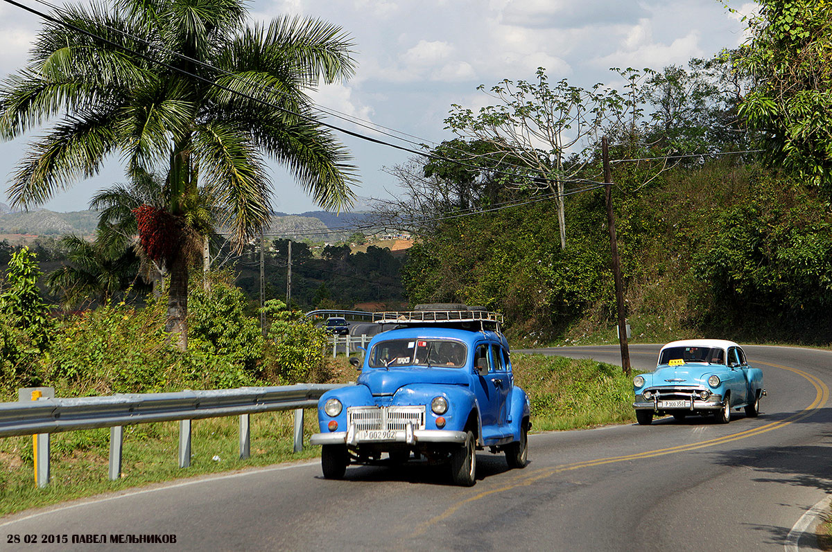 Куба, № P 002 902 —  Модель неизвестна; Куба, № P 100 358 — Chevrolet 210 (1G) '53-54