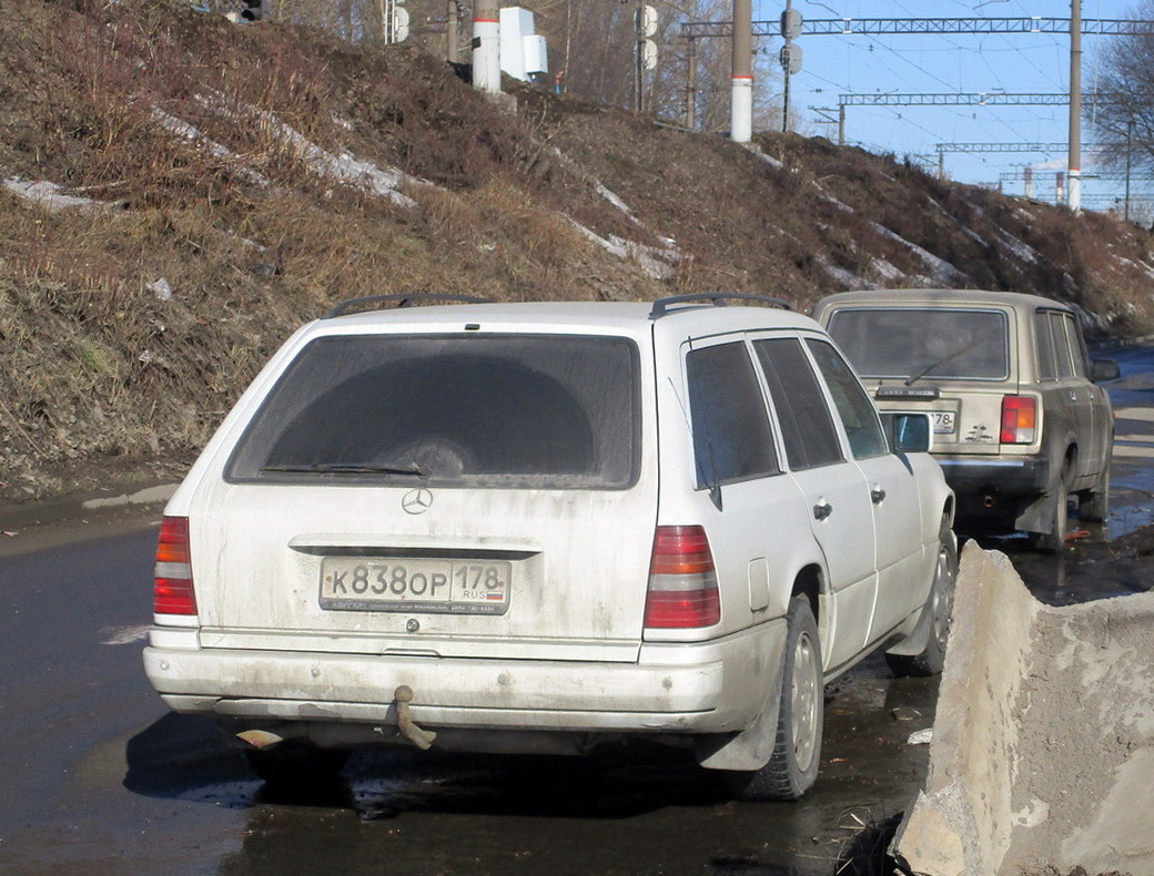 Санкт-Петербург, № К 838 ОР 178 — Mercedes-Benz (W124) '84-96