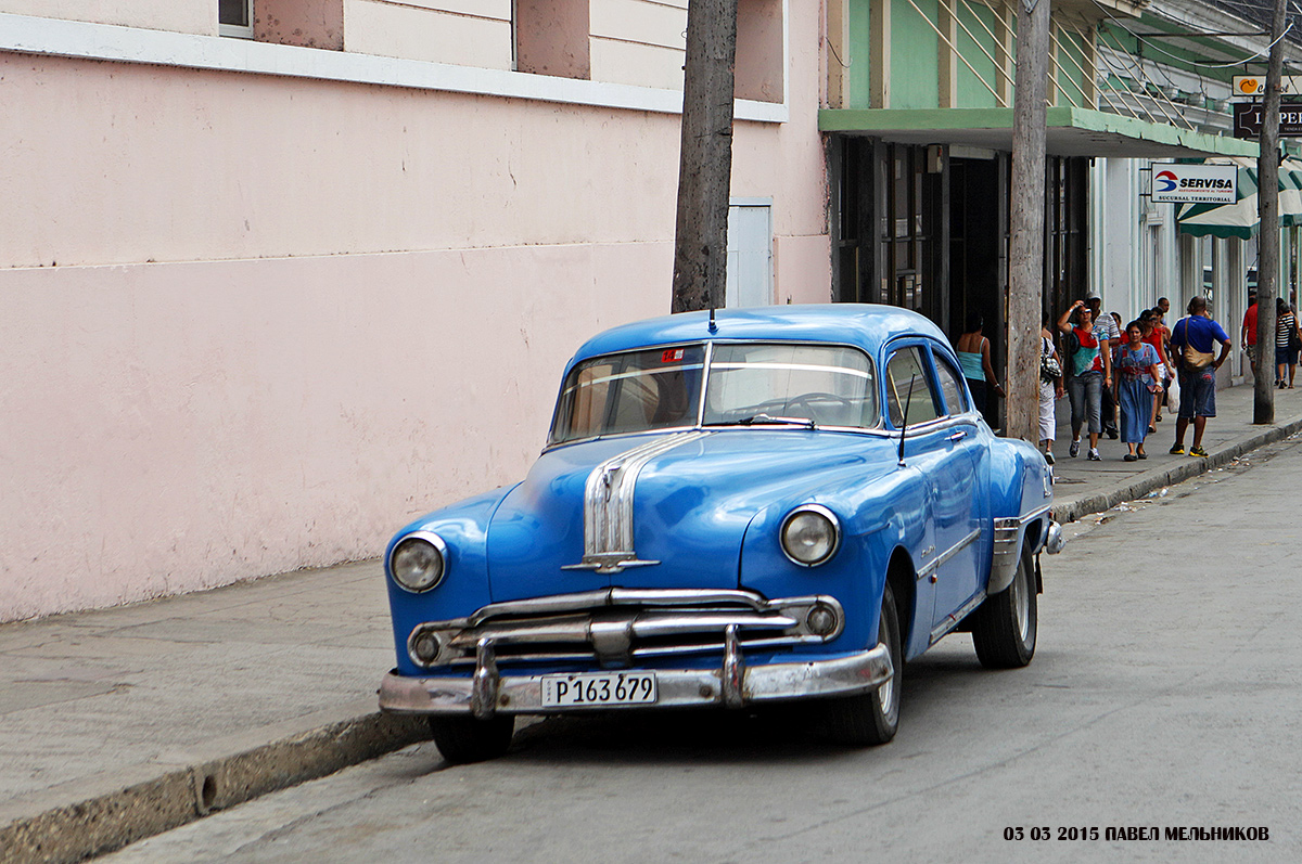 Куба, № P 163 679 — Pontiac Chieftain (1G) '49-54