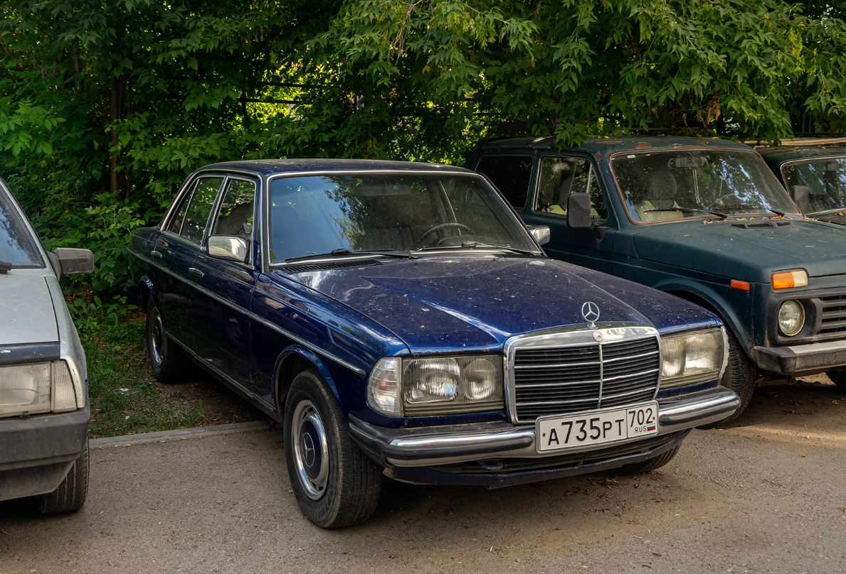 Башкортостан, № А 735 РТ 702 — Mercedes-Benz (W123) '76-86