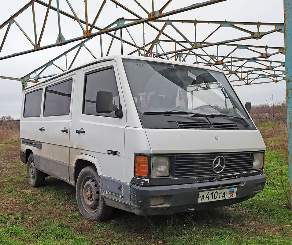 Луганская область, № А 410 ТА — Mercedes-Benz MB100 '81-96