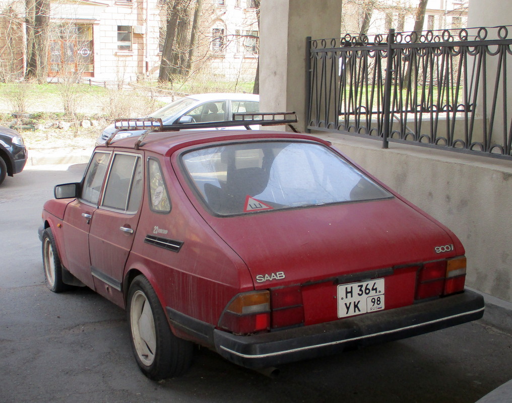 Санкт-Петербург, № Н 364 УК 98 — Saab 900 '78-93