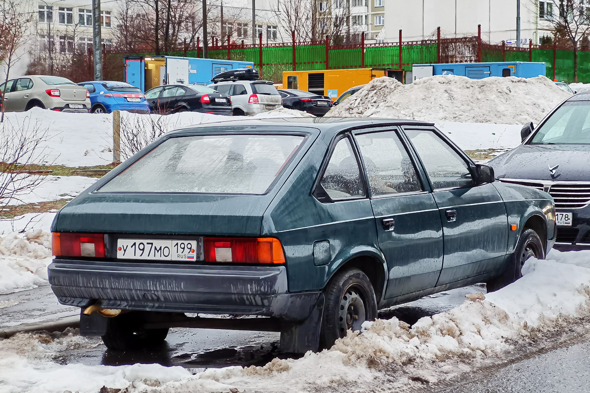 Москва, № У 197 МО 199 — Москвич-2141 '86-98