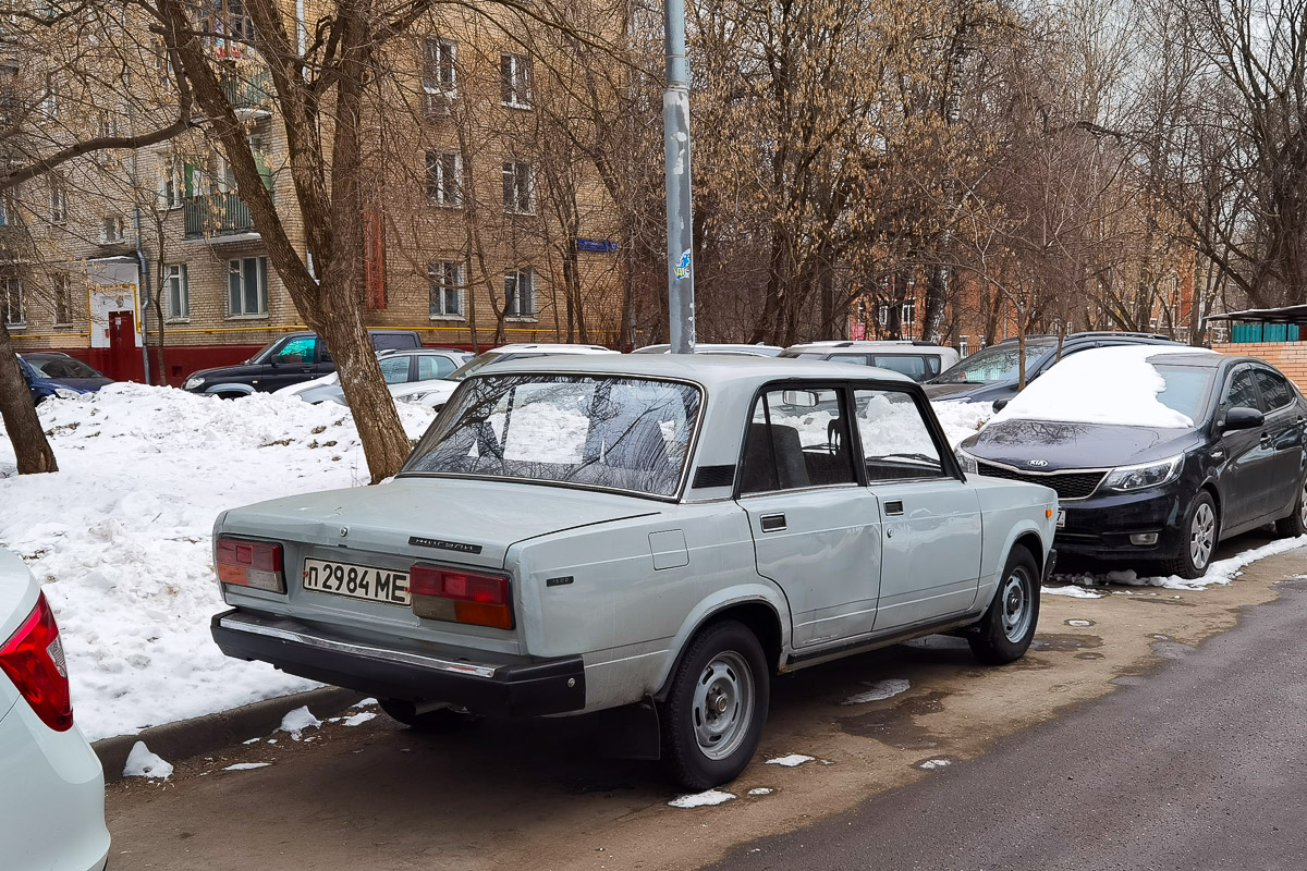 Московская область, № П 2984 МЕ — ВАЗ-2107 '82-88