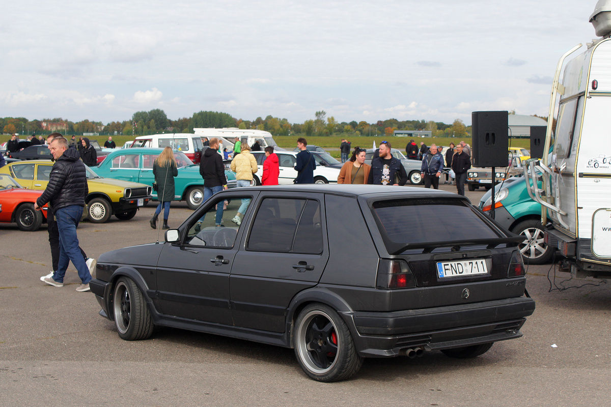 Литва, № FND 711 — Volkswagen Golf (Typ 19) '83-92; Литва — Retro mugė 2022 ruduo