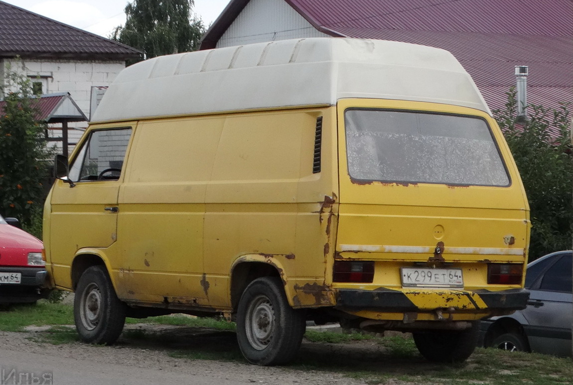 Саратовская область, № К 299 ЕТ 64 — Volkswagen Typ 2 (Т3) '79-92