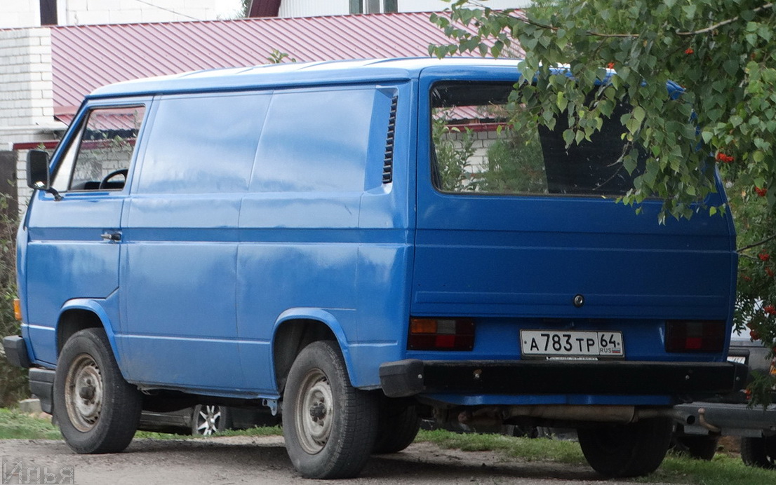 Саратовская область, № А 783 ТР 64 — Volkswagen Typ 2 (Т3) '79-92