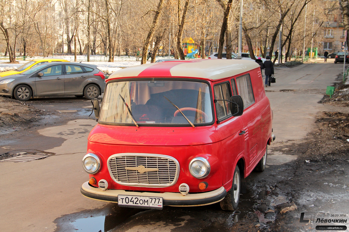 Москва, № Т 042 ОМ 777 — Barkas B1000 KM '61-91