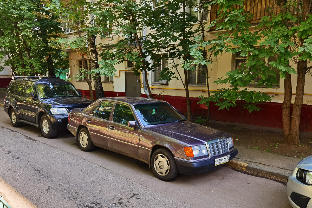 Москва, № Р 391 ОХ 77 — Mercedes-Benz (W124) '84-96