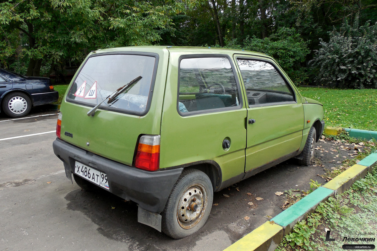 Москва, № Х 486 АТ 99 — ВАЗ-1111 Oка (ЗМА) '88-06