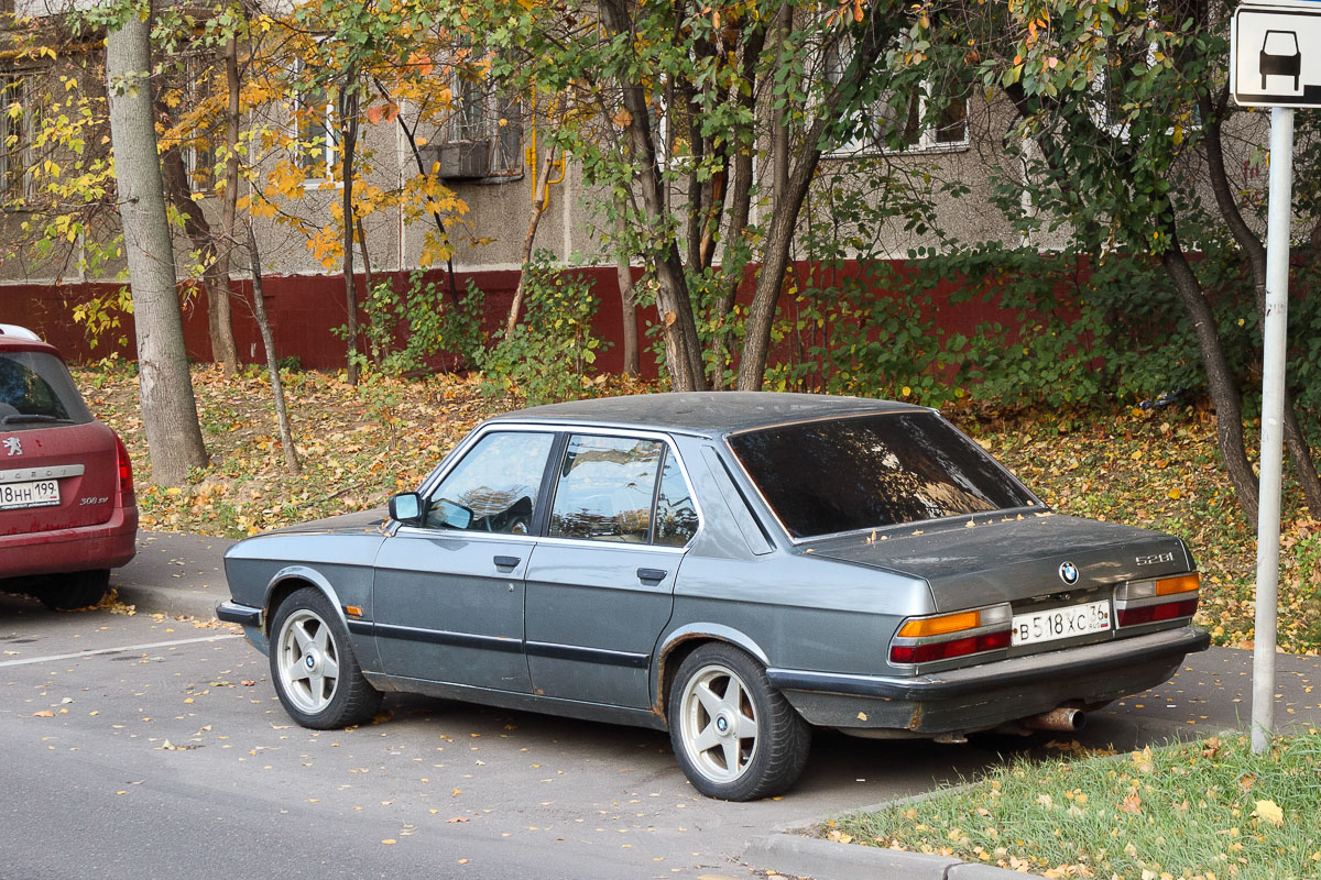 Москва, № В 518 ХС 36 — BMW 5 Series (E28) '82-88; Воронежская область — Вне региона